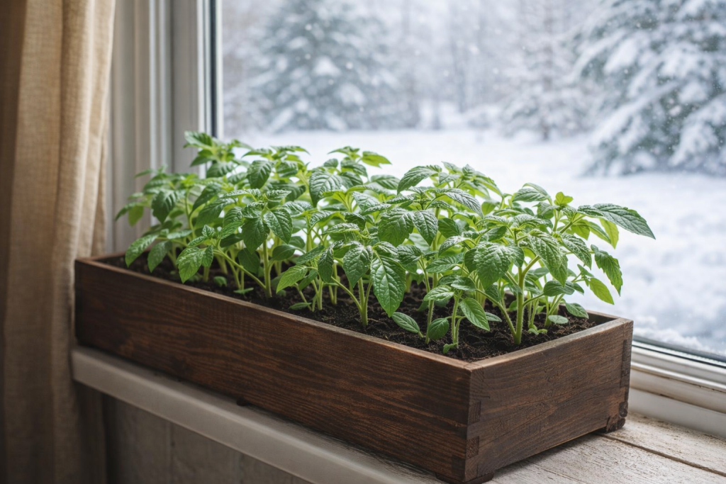 что посеять в конце февраля