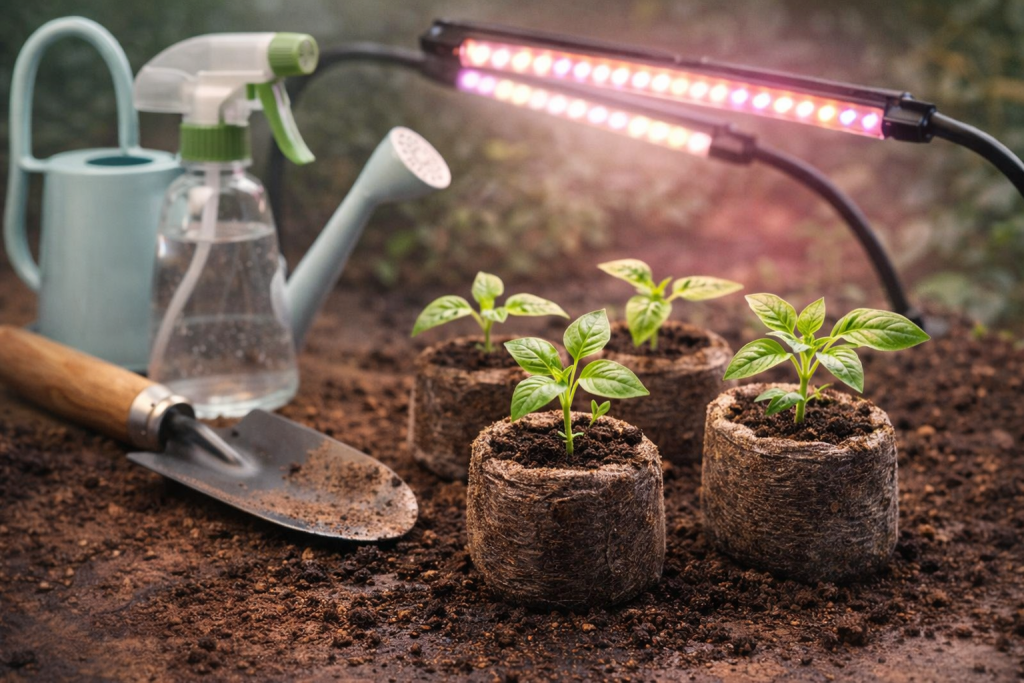 рассада в феврале