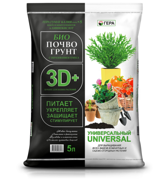 Грунт универсальный 5л от производителя Сила Суздаля