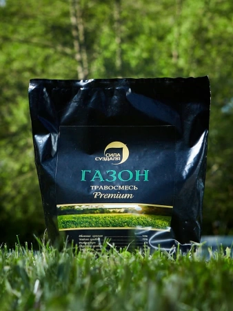 газонная трава смесь премиум 3 кг - товары для фермеров Сила Суздаля
