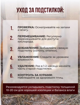 живые бактерии для курятника 500гр - товары для фермеров Сила Суздаля