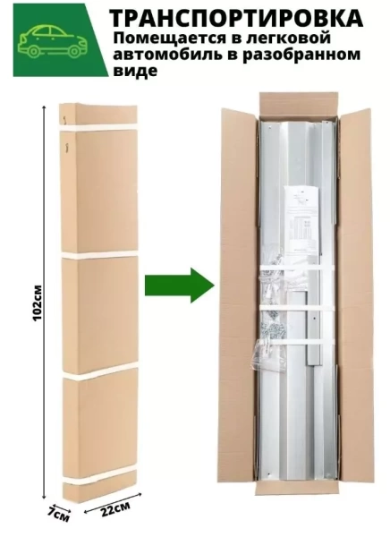 грядка оцинкованная 0,8 х 2 метра - товары для фермеров Сила Суздаля