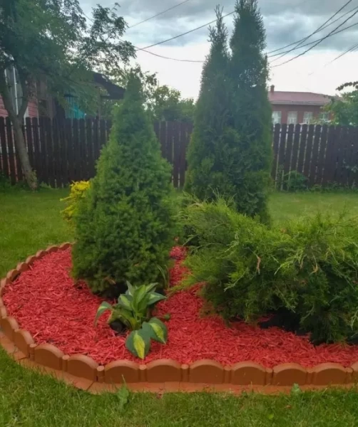 щепа декоративная 30 л - красная - товары для фермеров Сила Суздаля