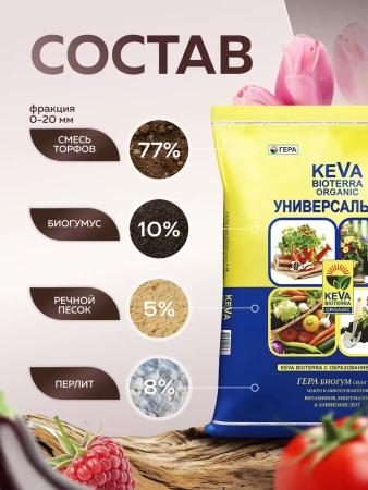 грунт для рассады универсальный 5л - товары для фермеров Сила Суздаля