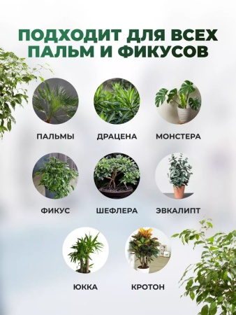 грунт для пальм и фикусов, сбалансированный питательный субстрат - товары для фермеров Сила Суздаля