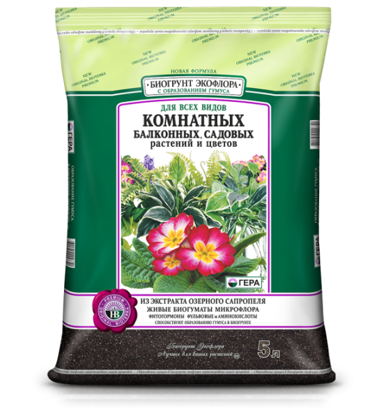 Грунт для цветов 5л от производителя Сила Суздаля