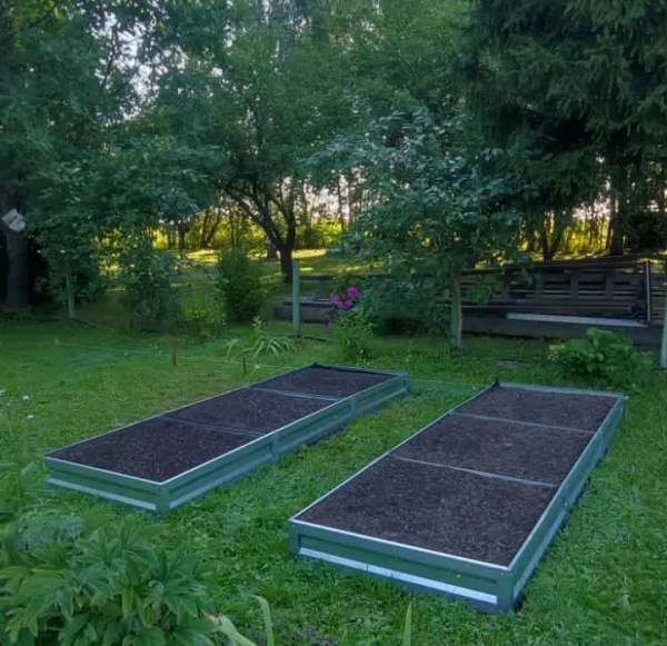 грядка оцинкованная 0,8 х 2 метра - товары для фермеров Сила Суздаля